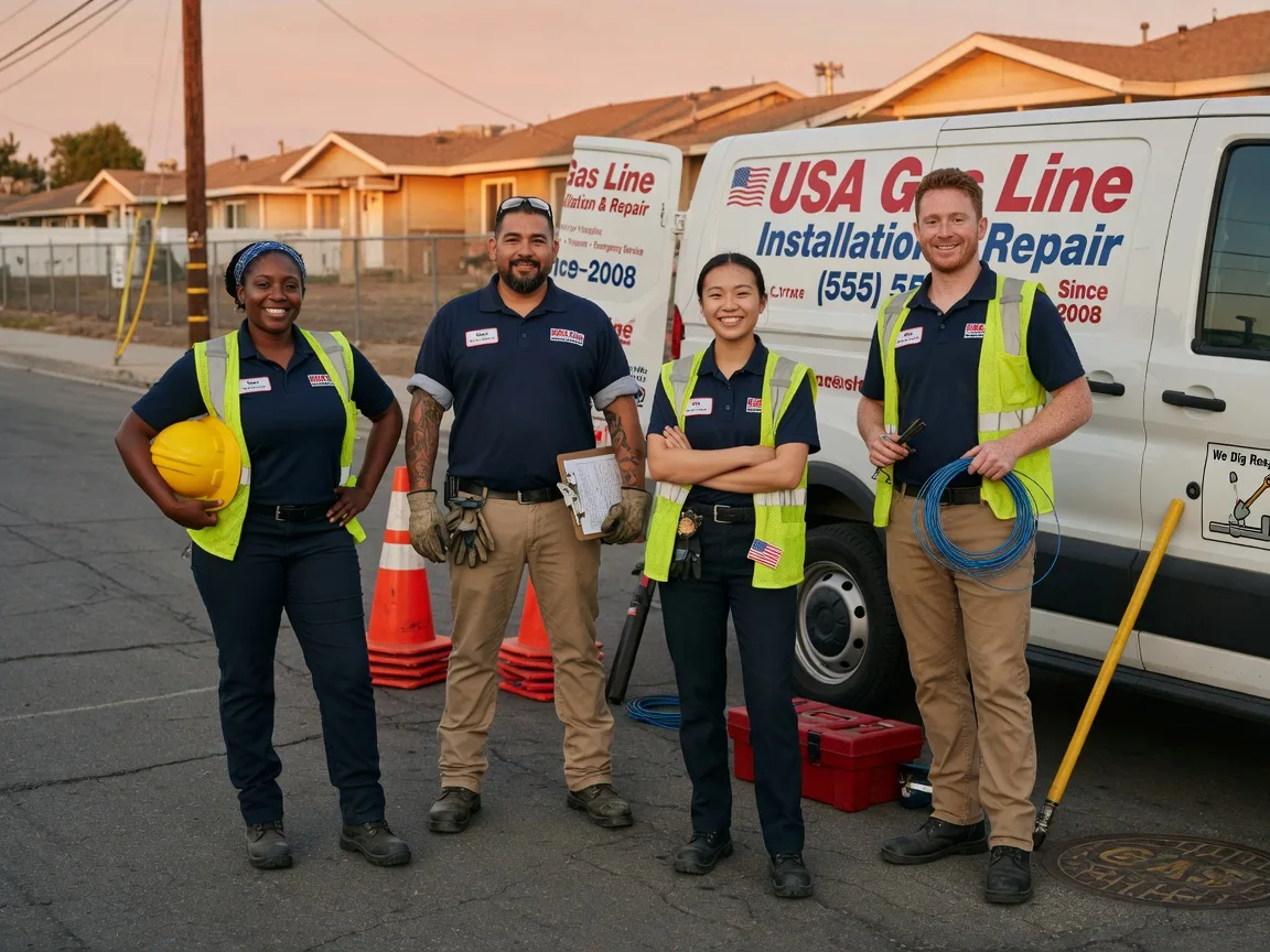 Gas Line Installation company in Desmet, ID